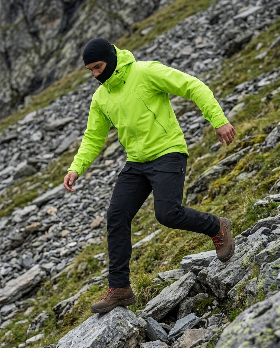 Core eller Axis outdoorbukser — sammenligning af Nordvik Wears to buksemodeller