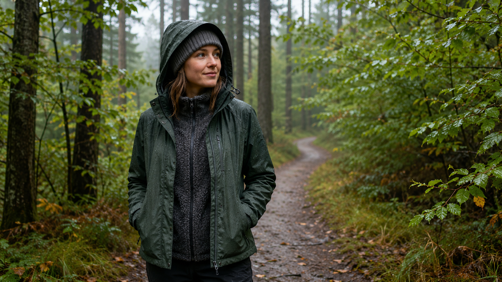 Sådan holder du varmen og forbliver tør i naturen