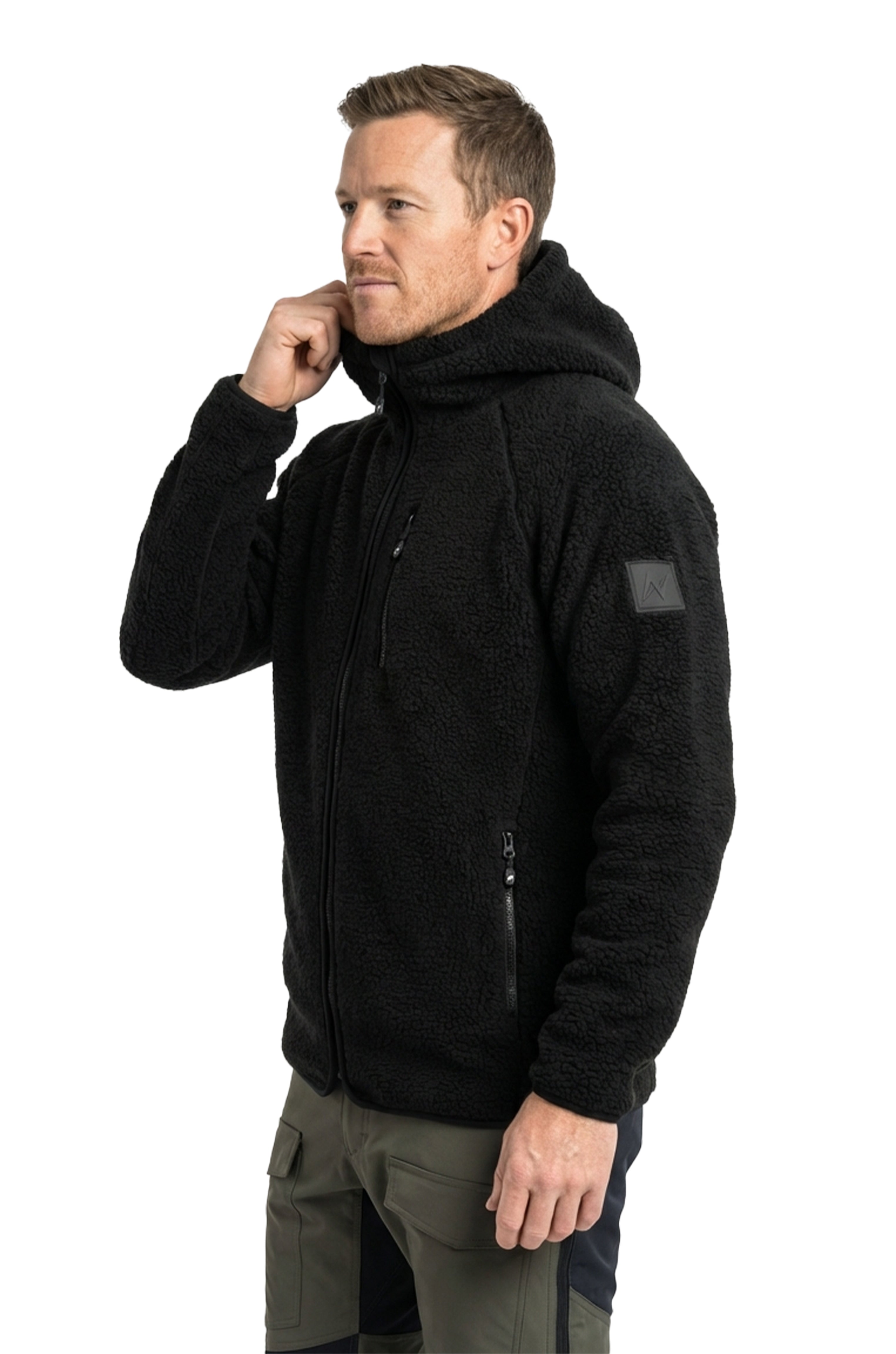 Arctic Sherpa Fleece Hoodie Herre
