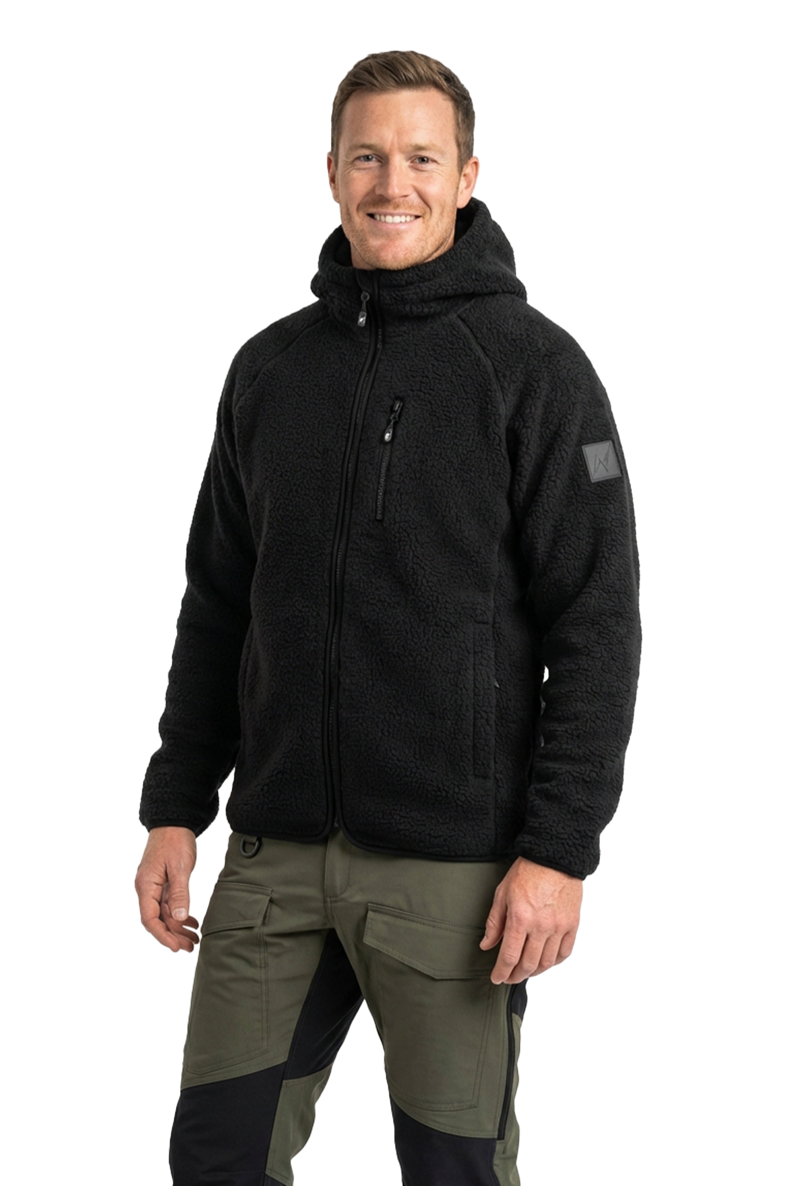 Arctic Sherpa Fleece Hoodie Herre