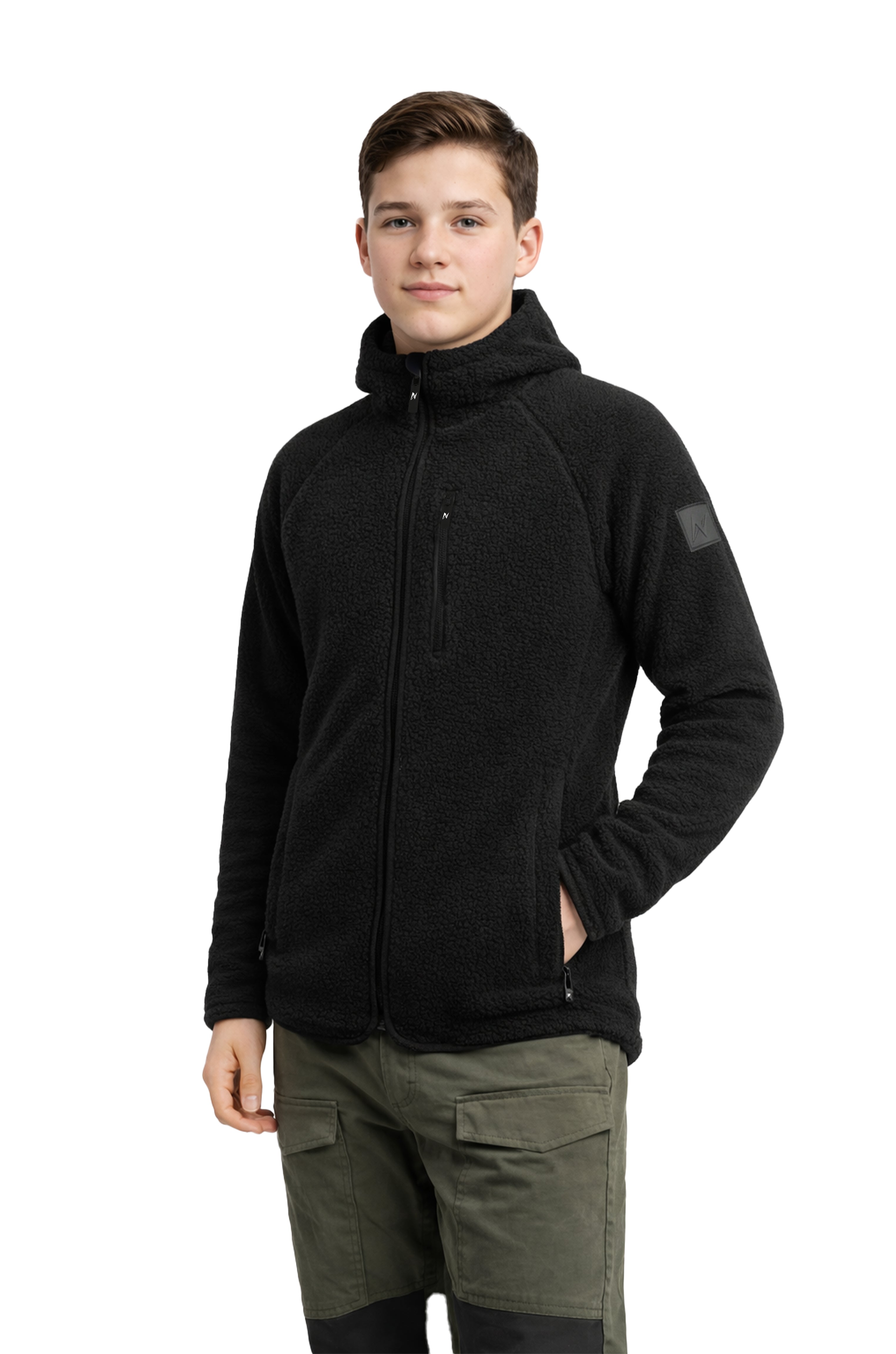 Arctic Sherpa Fleece Hoodie Teen
