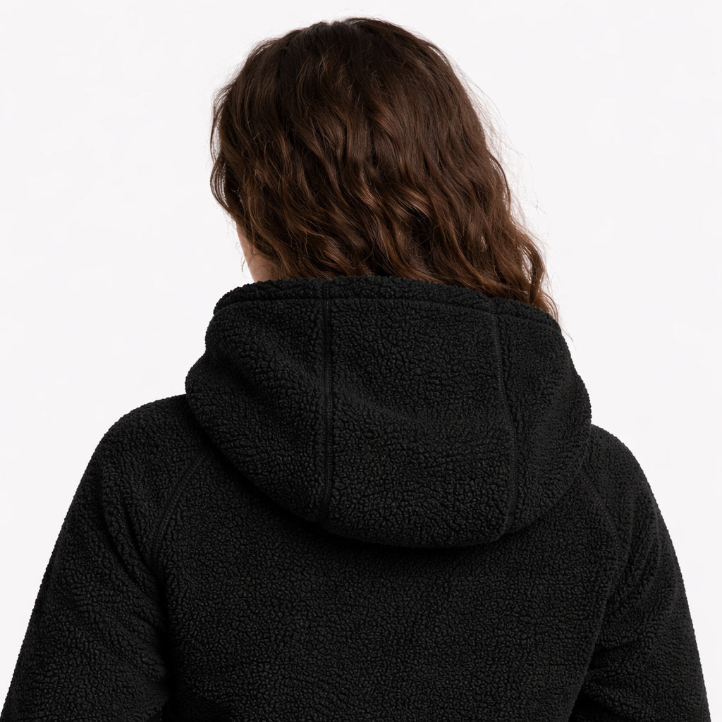 Arctic Sherpa Fleece Hoodie  Woman