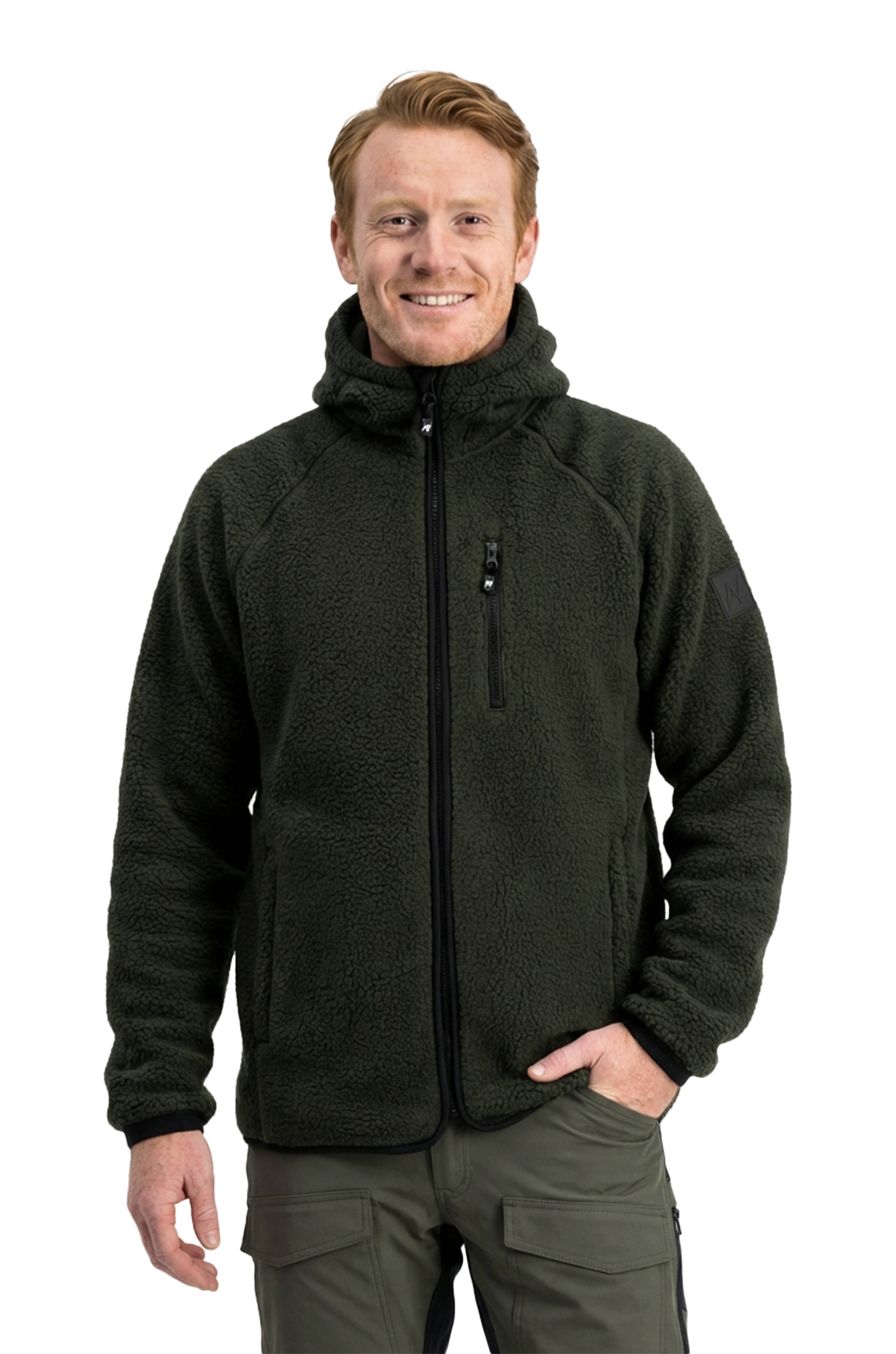 Arctic Sherpa Fleece Hoodie Herre