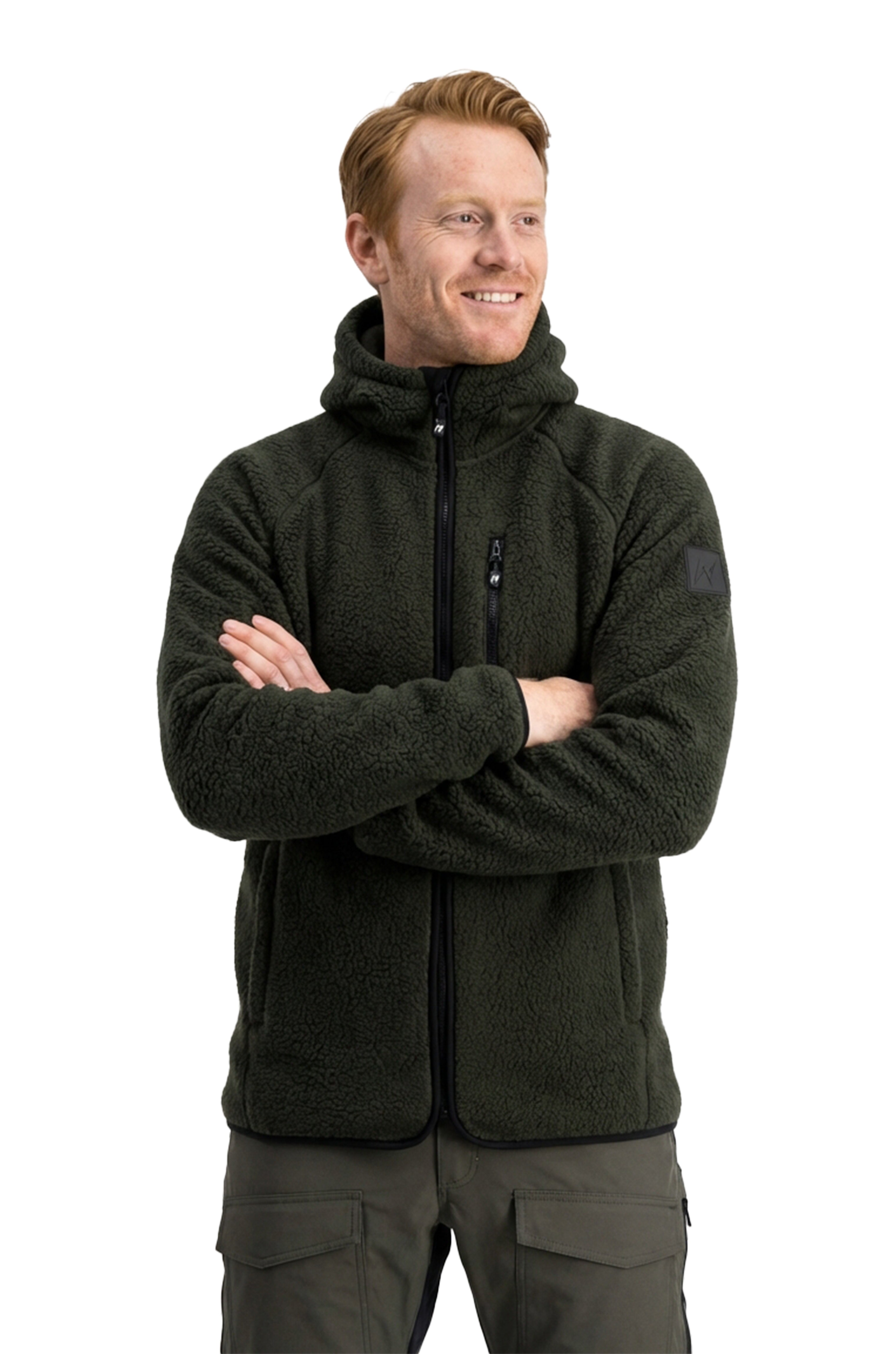 Arctic Sherpa Fleece Hoodie Herre